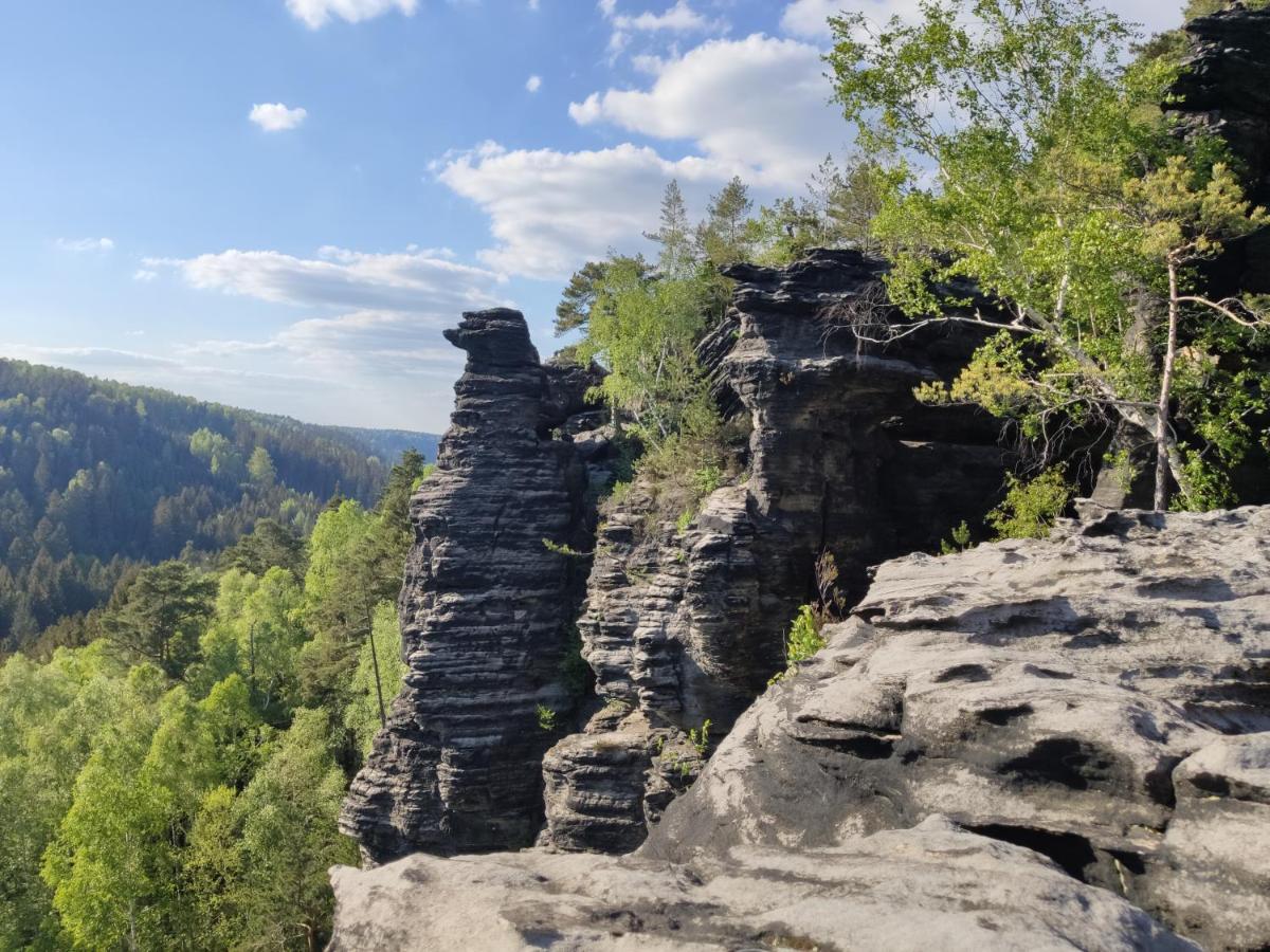 Ferienwohnung Bastei Rosenthal-Bielatal Экстерьер фото